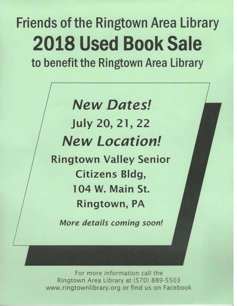 Ringtown Area Library Home